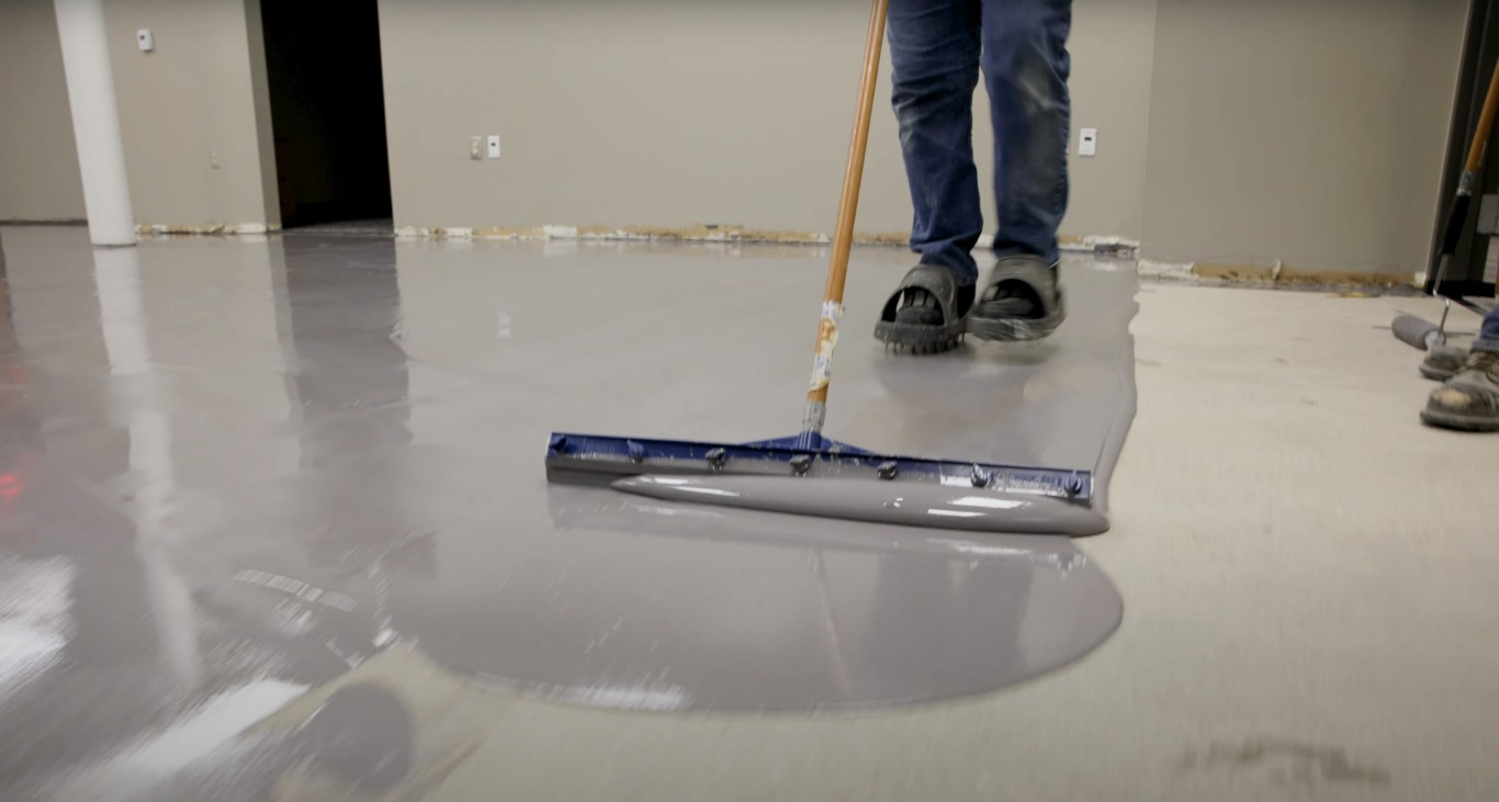 Professional epoxy garage floor coating application in La Quinta, CA